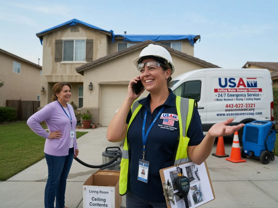 Ceiling Water Damage Restoration Hesston, KS FAQs